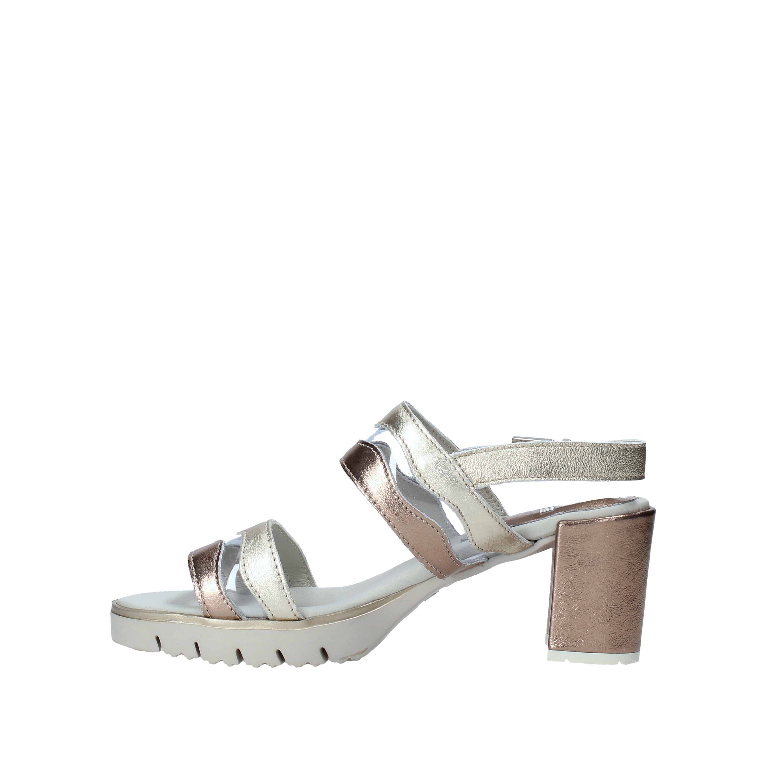 Sandali tacco Rosa Miss Callaghan