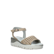 Sandali zeppa Beige Miss Callaghan