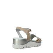 Sandali zeppa Beige Miss Callaghan