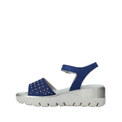 Sandali zeppa Blu Miss Callaghan