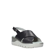 Sandali zeppa Nero Miss Callaghan