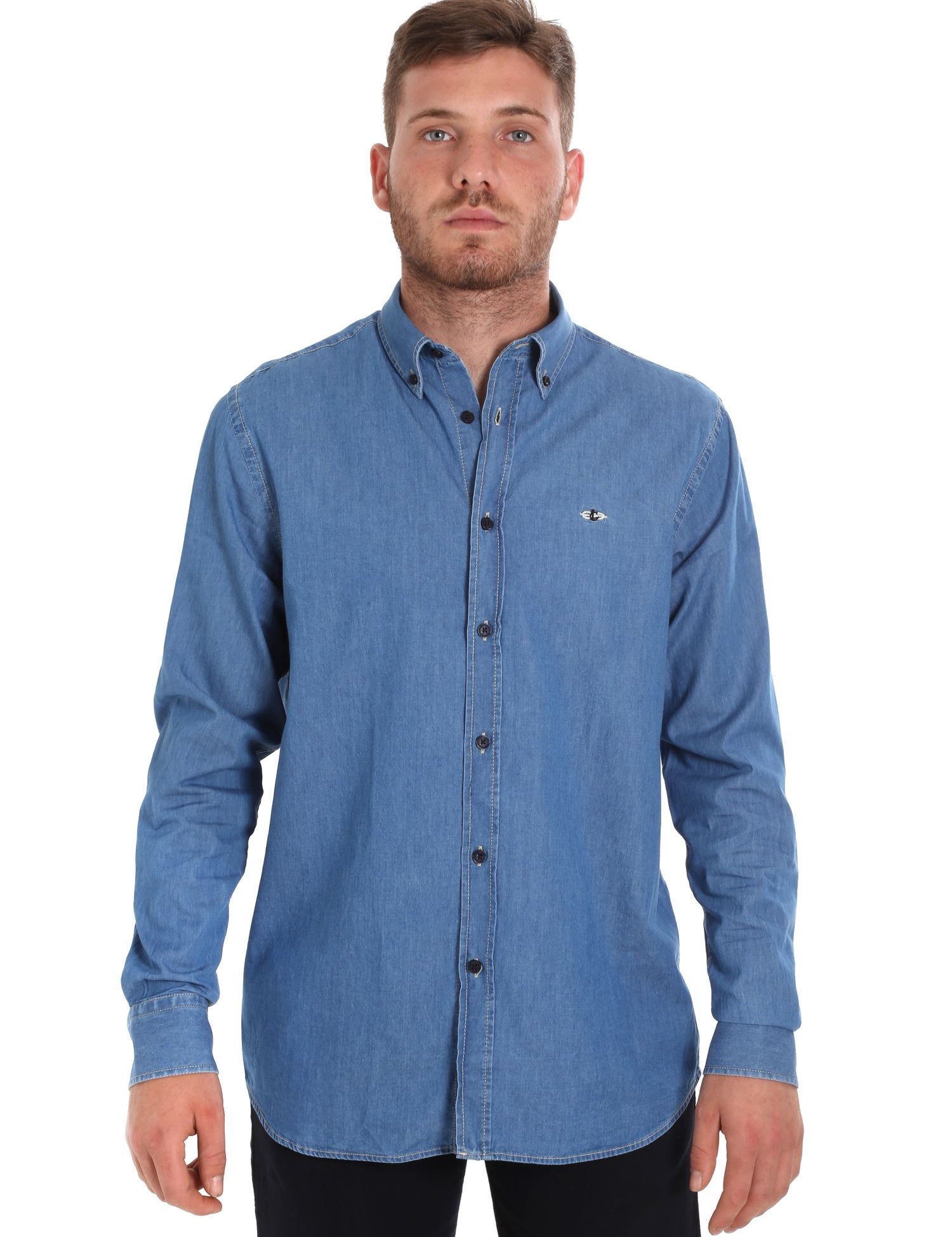 Camicie Blu Les Copains