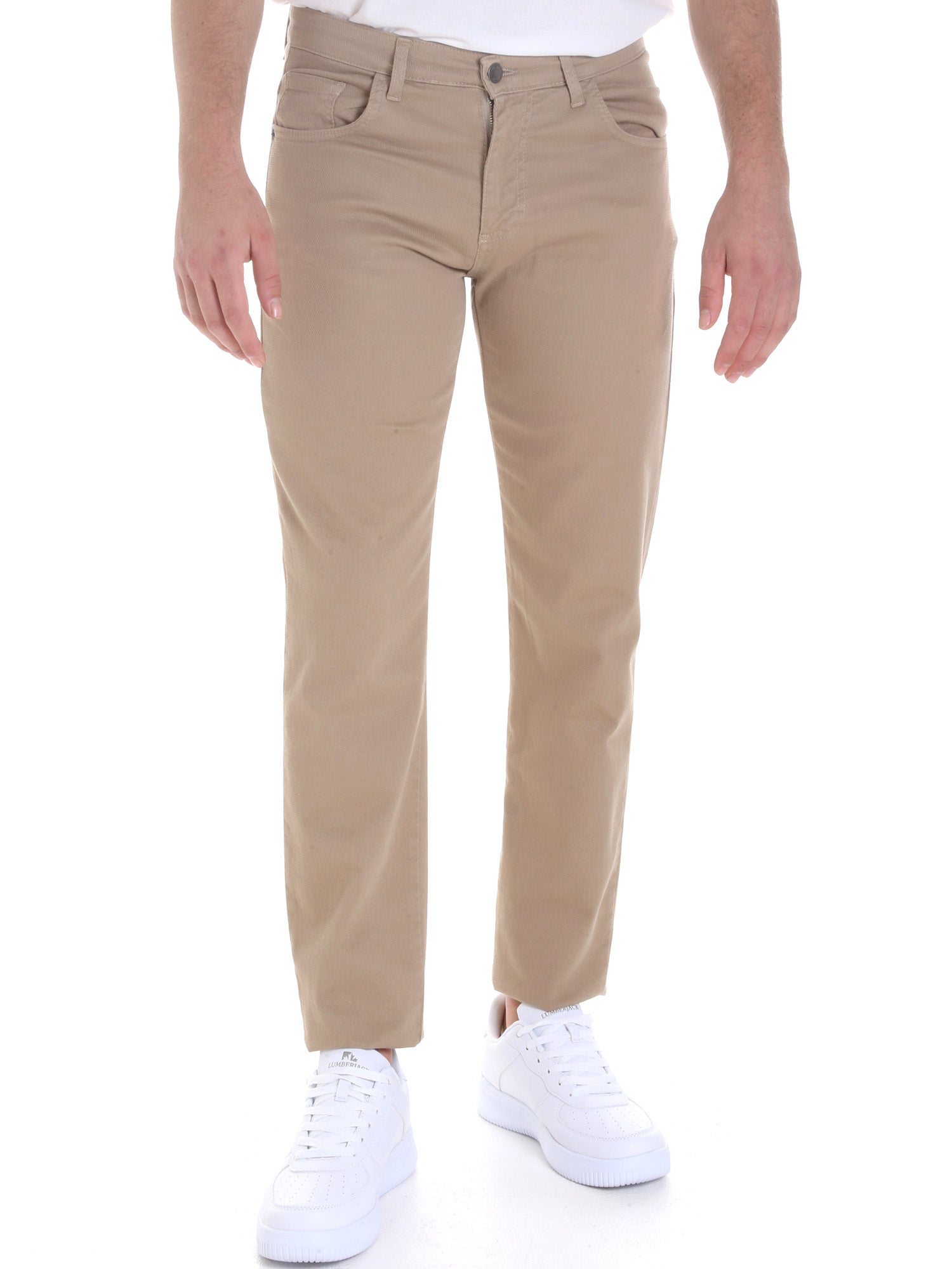 Pantaloni Beige Les Copains