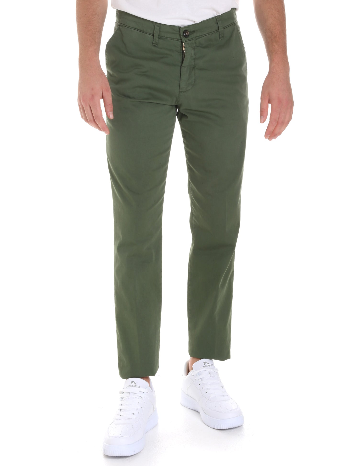Pantaloni Verde Les Copains