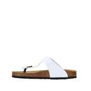 Infradito Bianco Vernice Bamboo