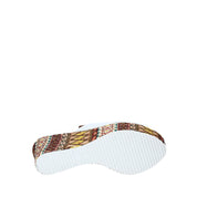 Sandali zeppa Bianco Grace Shoes