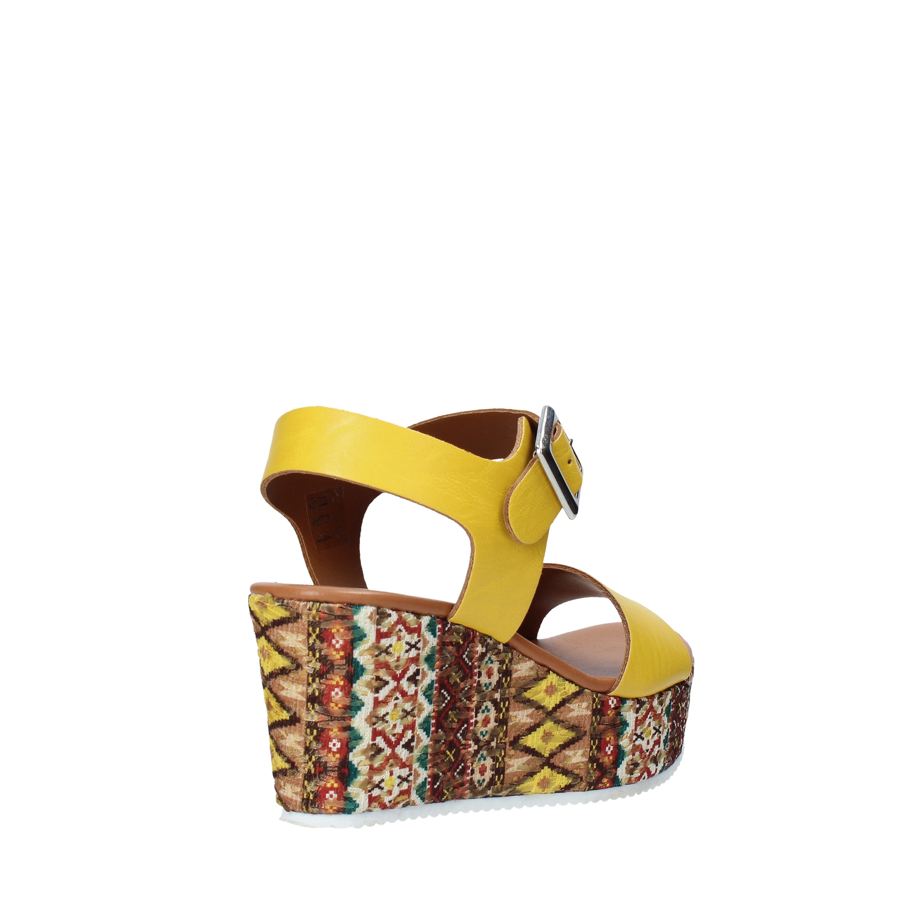 Sandali zeppa Giallo Grace Shoes