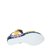 Sandali zeppa Giallo Grace Shoes