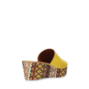 Sandali zeppa Giallo Grace Shoes