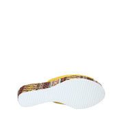 Sandali zeppa Giallo Grace Shoes