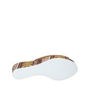 Sandali zeppa Marrone Grace Shoes