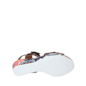 Sandali zeppa Marrone Grace Shoes