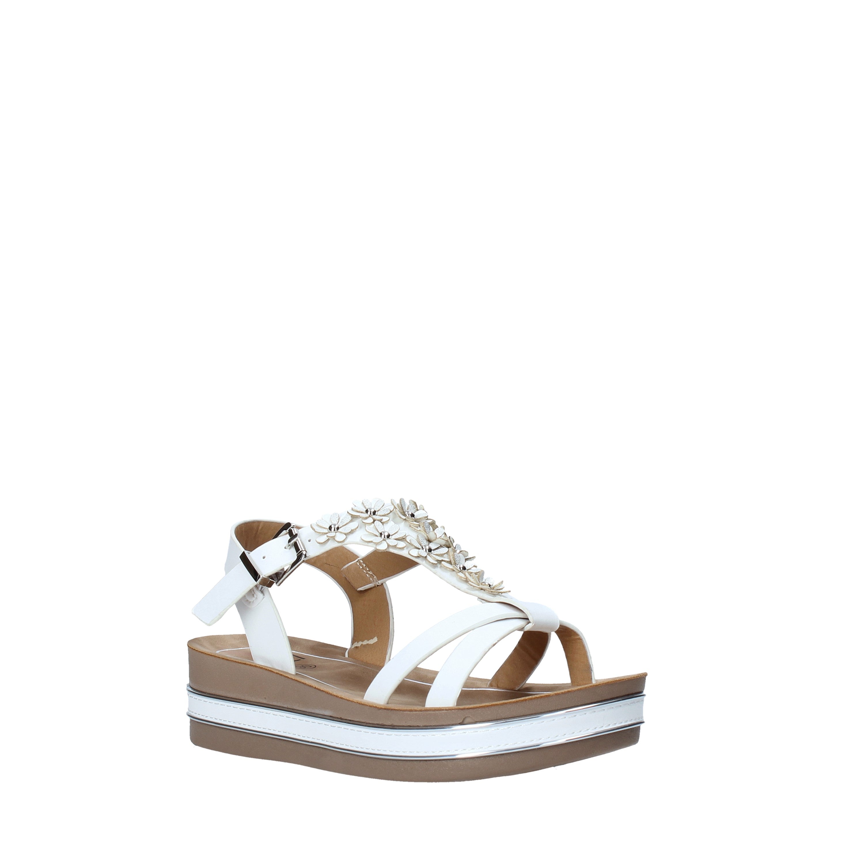 Sandali zeppa Bianco Jolì