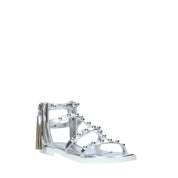 Sandali Argentato Jolì