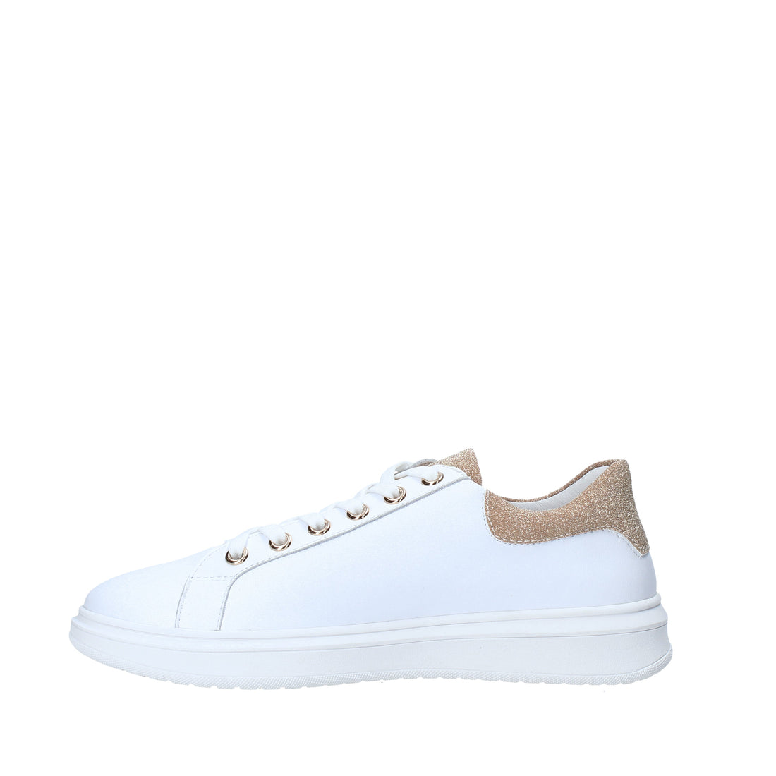 Sneakers Bianco Gold Holalà