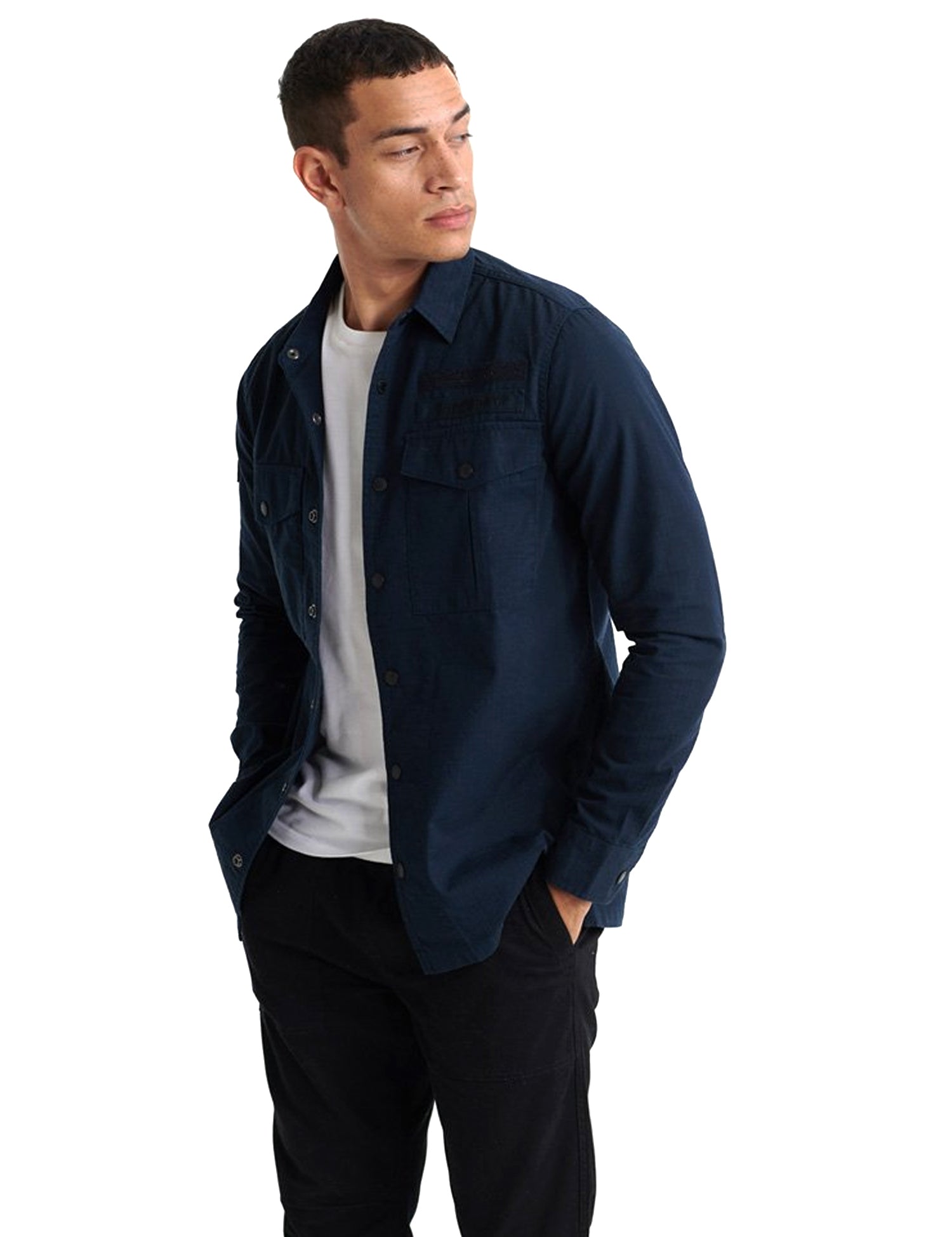 Camicie Blu Superdry