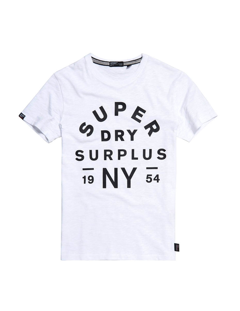 T-shirt Bianco Superdry