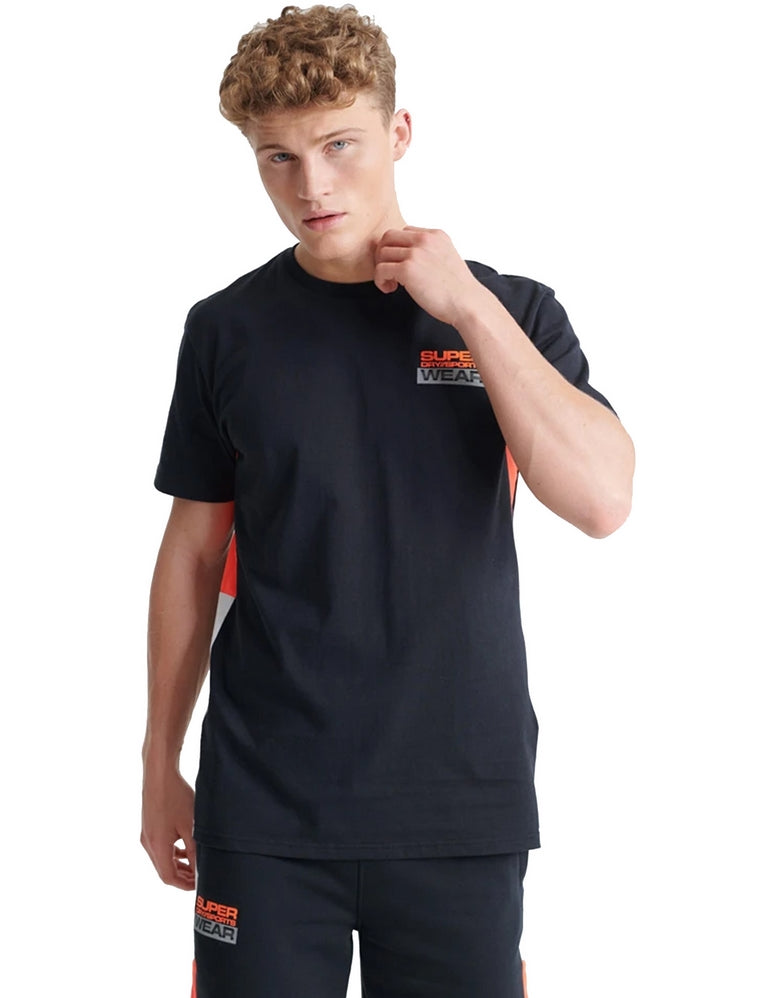 T-shirt Nero Superdry