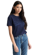 T-shirt Blu Superdry