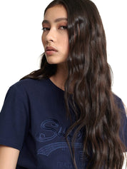 T-shirt Blu Superdry