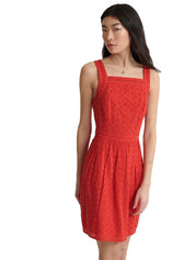 Vestiti Rosso Superdry