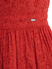 Vestiti Rosso Superdry