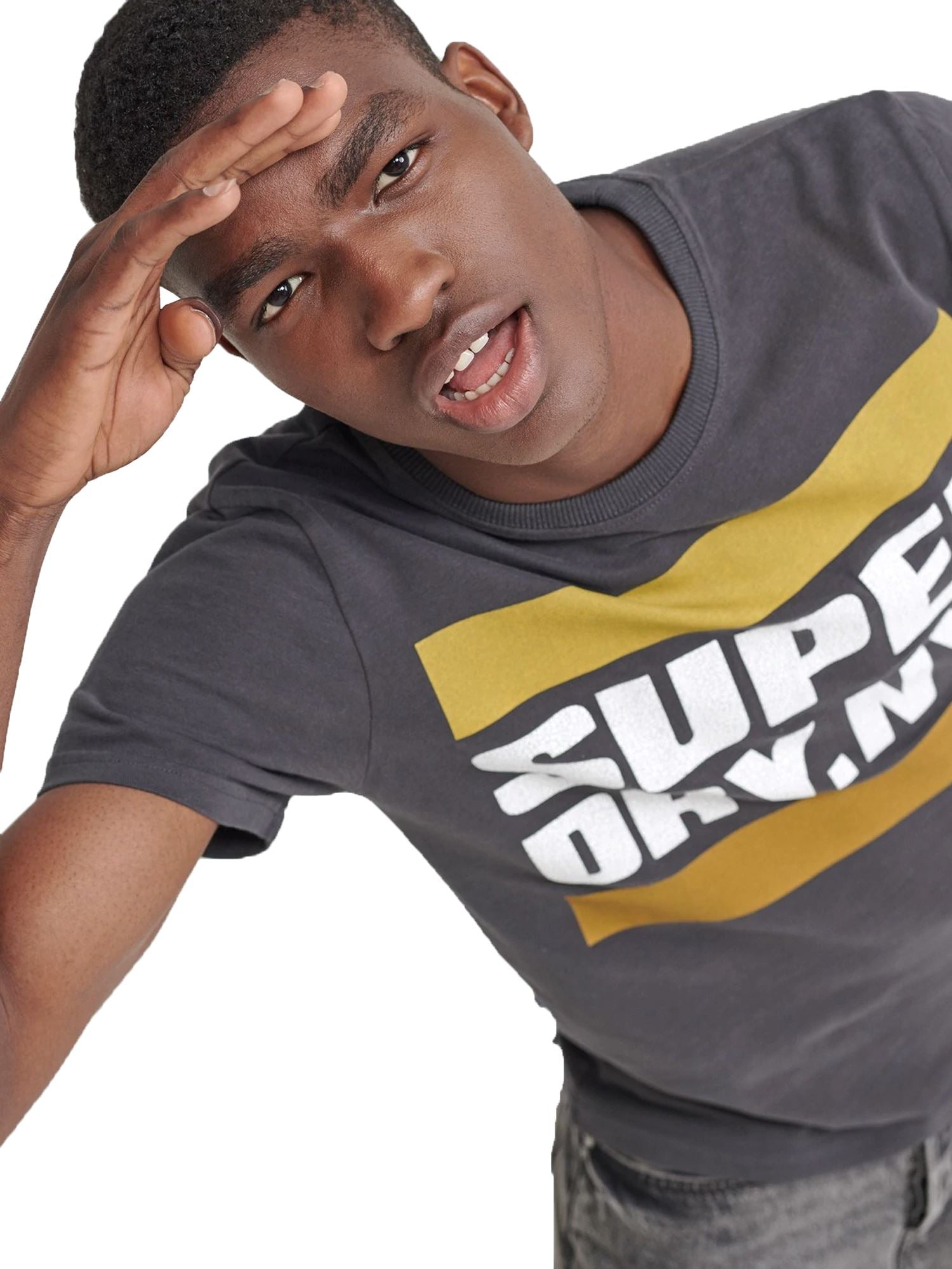 T-shirt Nero Superdry