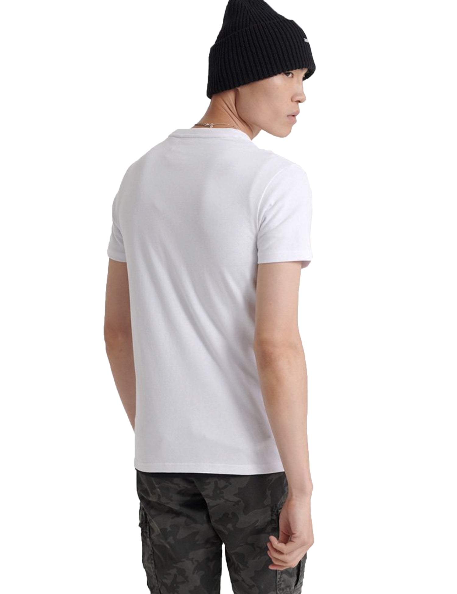T-shirt Bianco Superdry