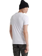 T-shirt Bianco Superdry