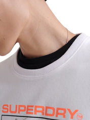 T-shirt Bianco Superdry