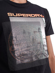 T-shirt Nero Superdry