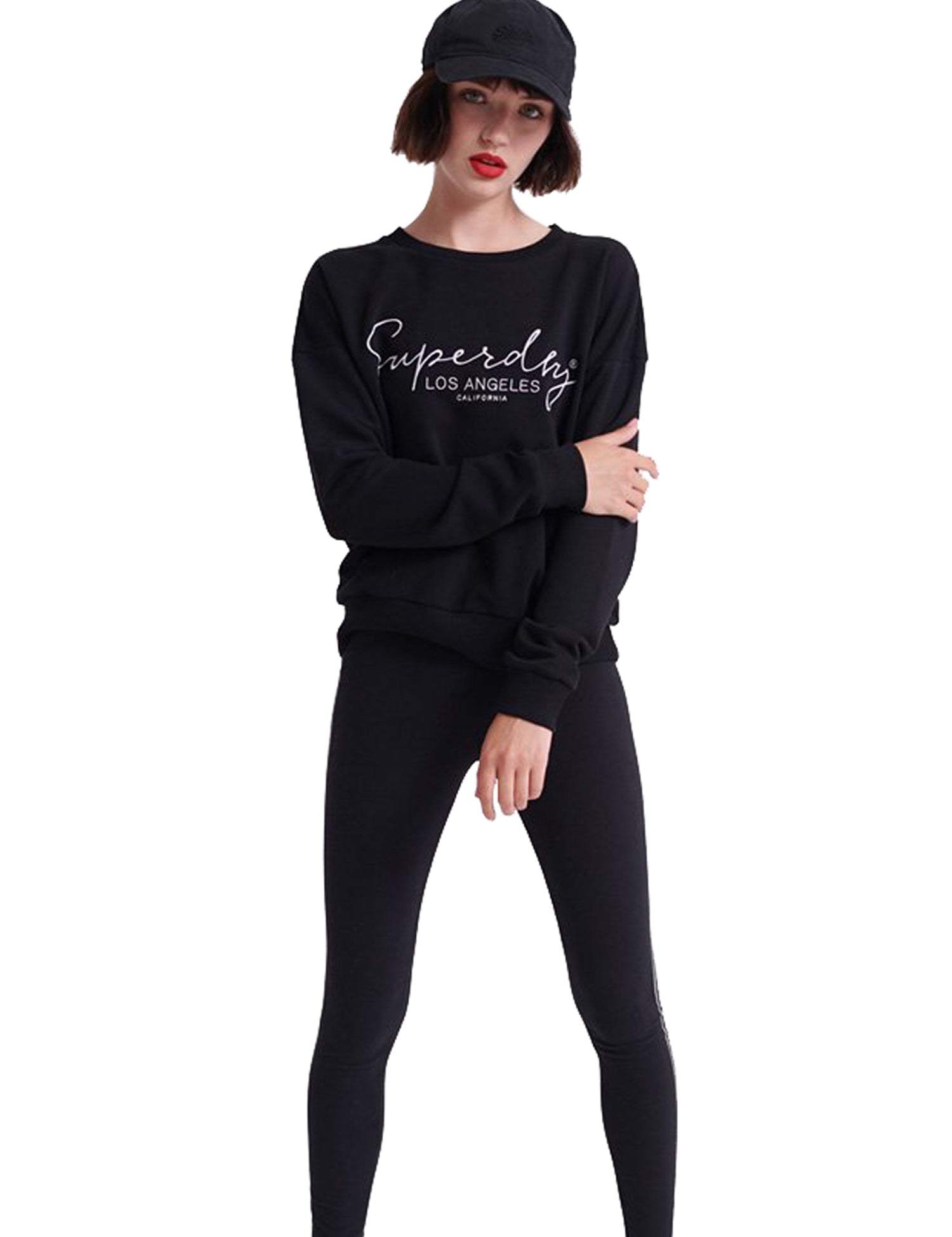 Leggings Nero Superdry