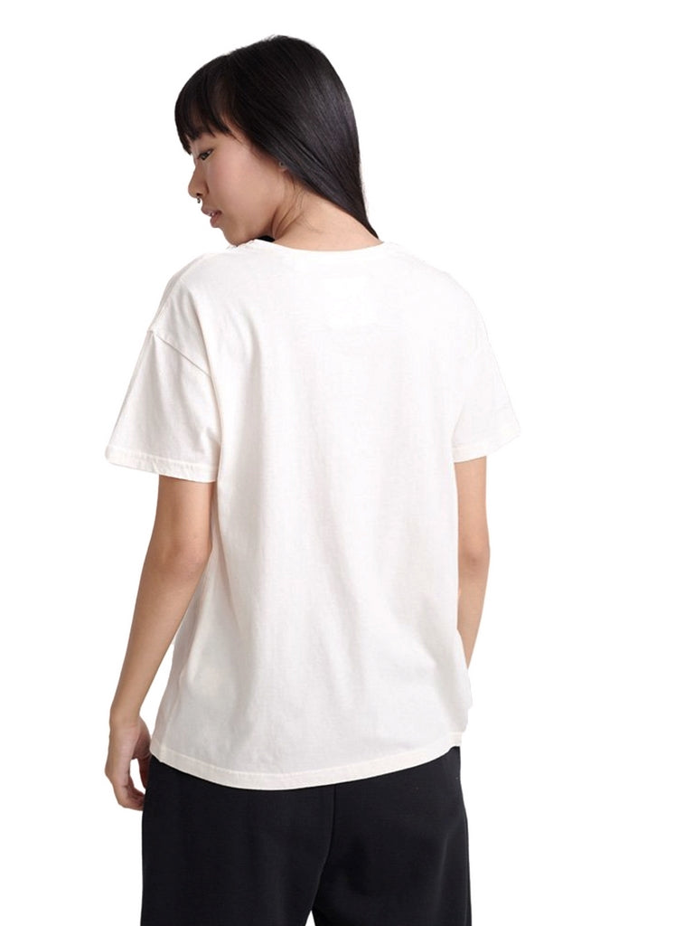 T-shirt Bianco Superdry