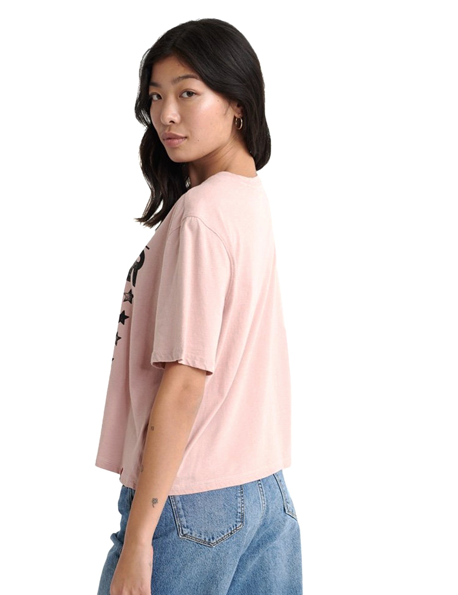 T-shirt Rosa Superdry