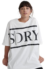 T-shirt Bianco Superdry