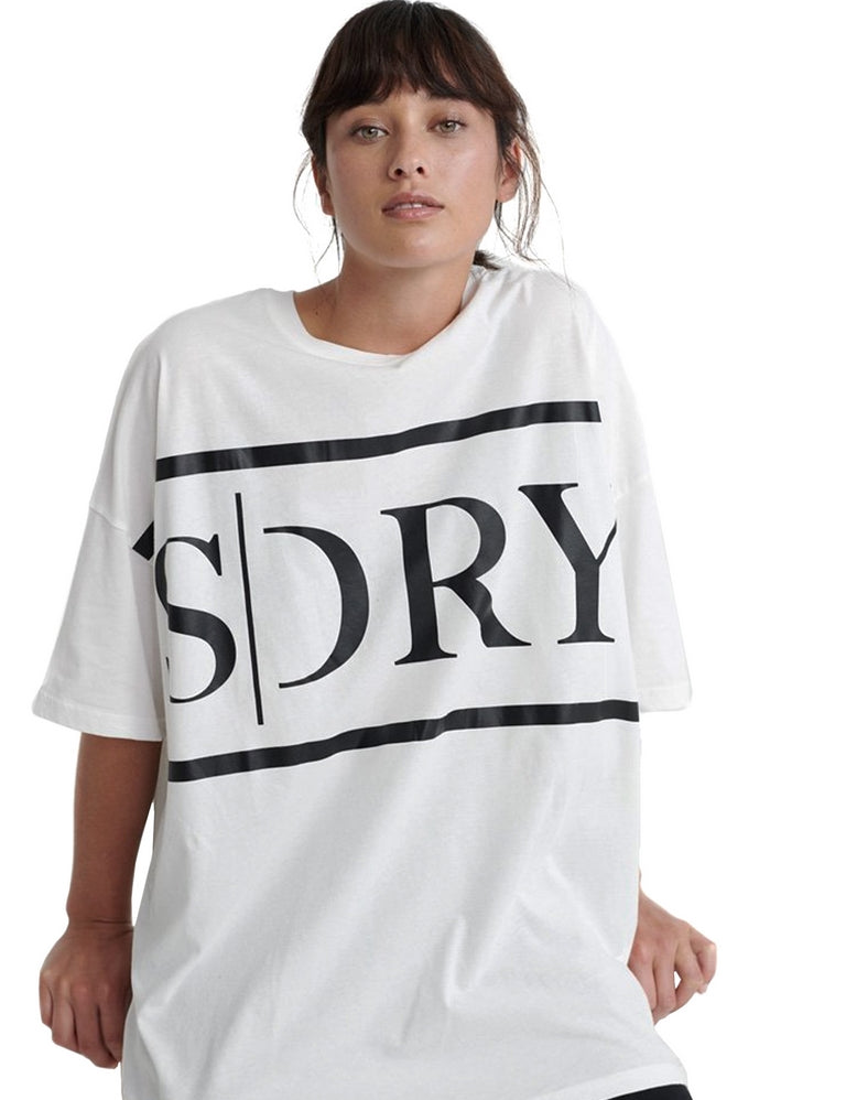 T-shirt Bianco Superdry