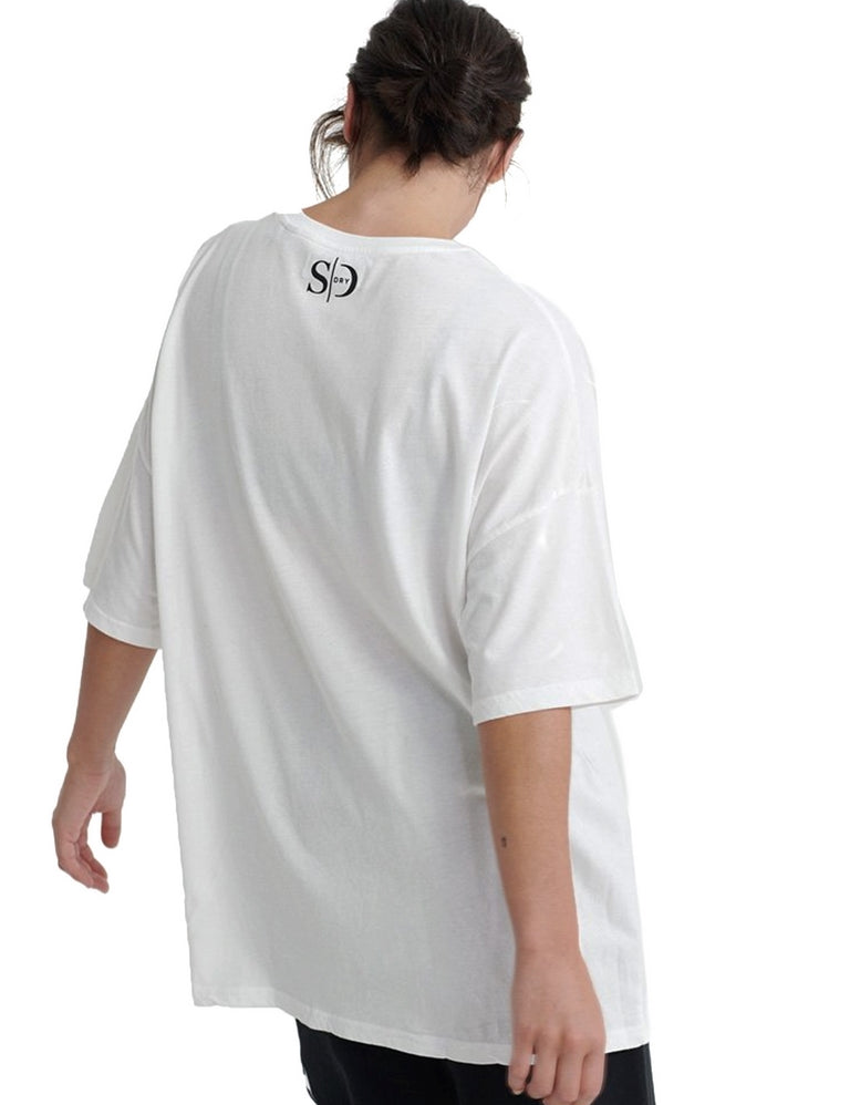 T-shirt Bianco Superdry