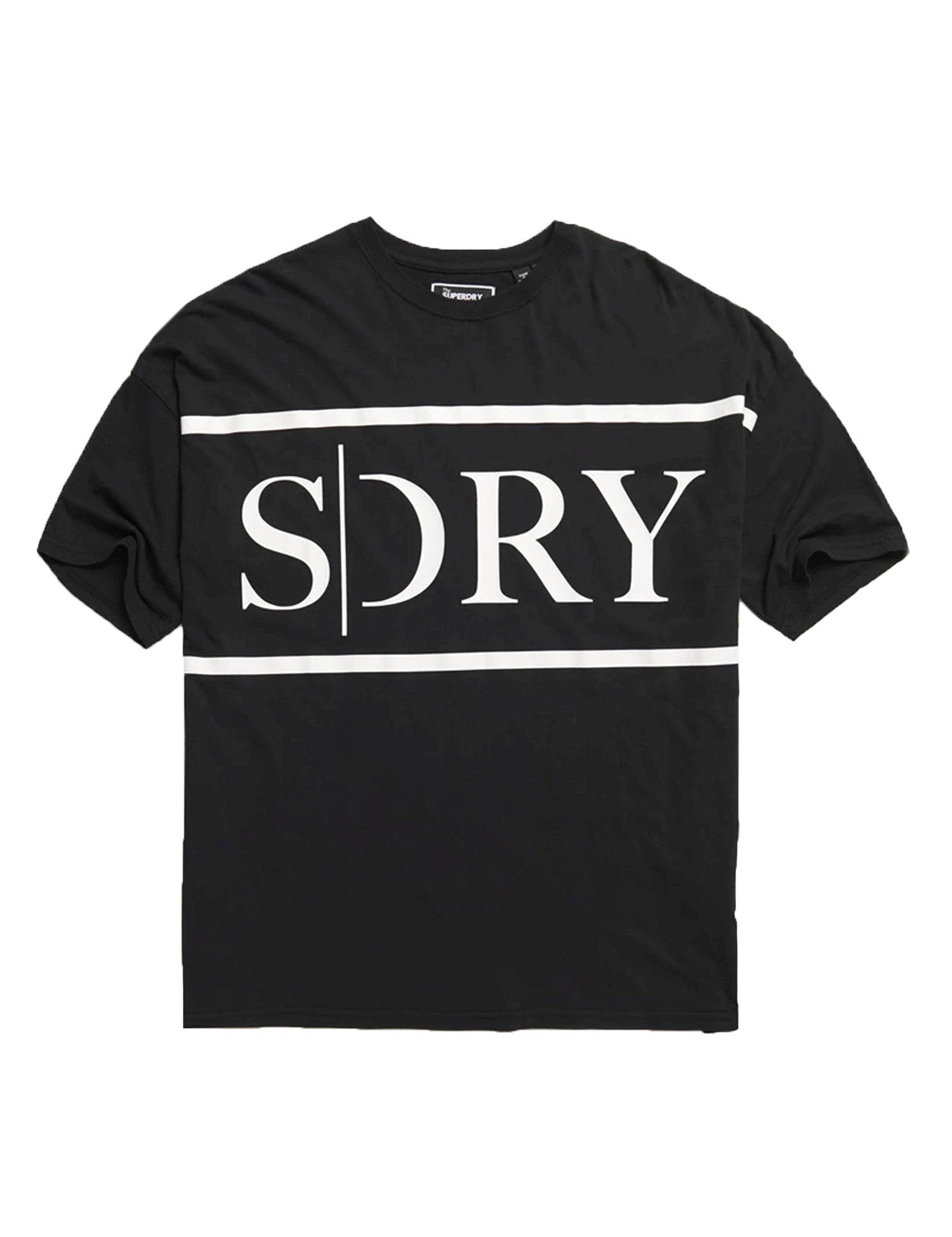 T-shirt Nero Superdry