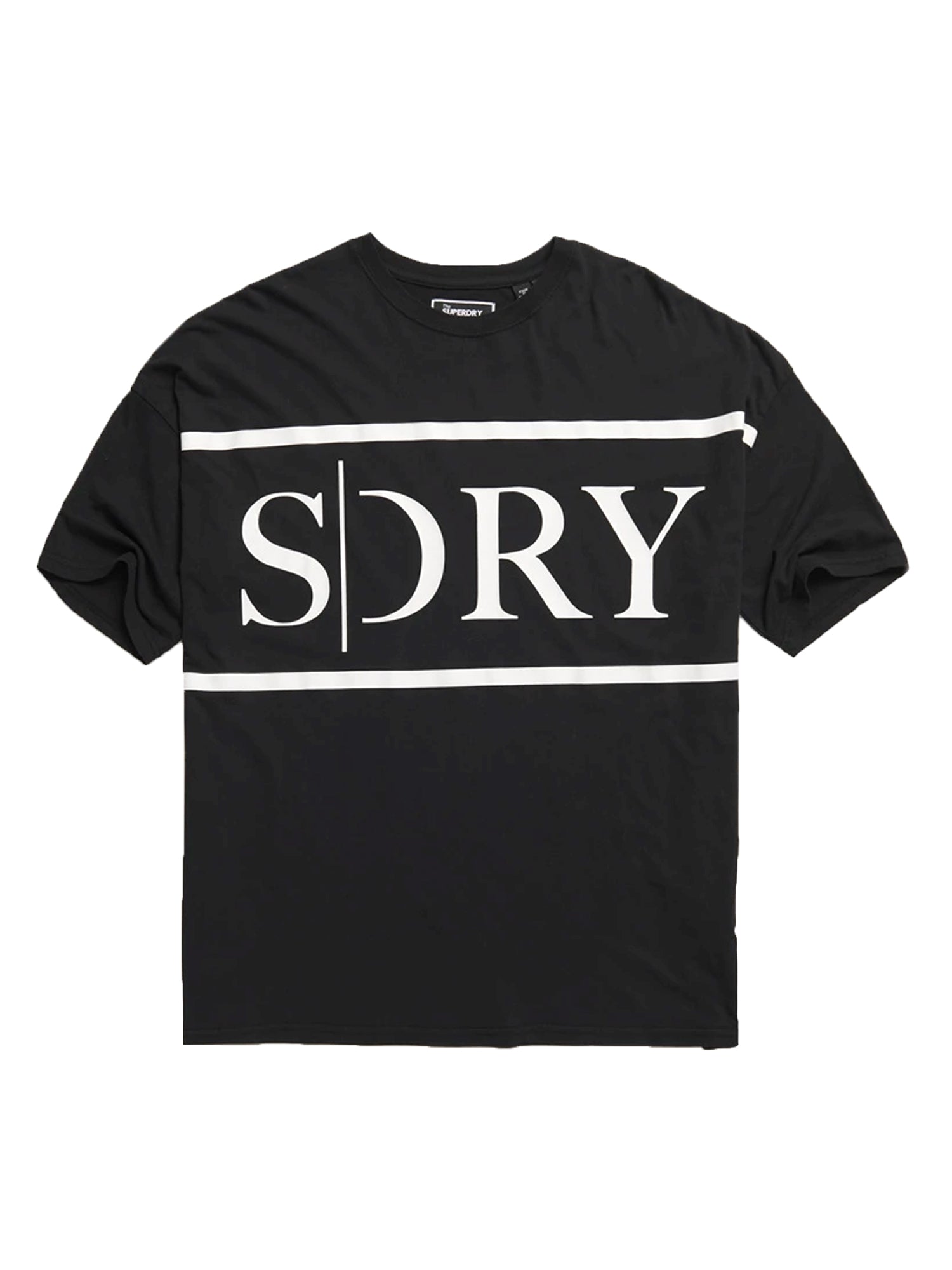 T-shirt Nero Superdry