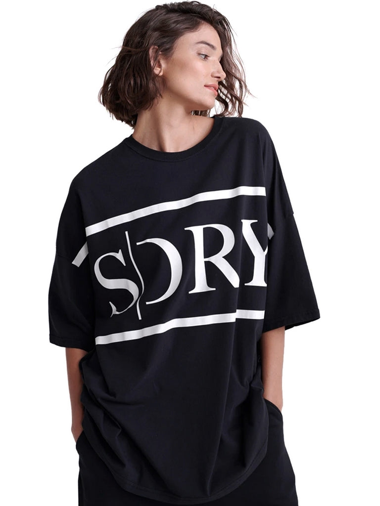 T-shirt Nero Superdry