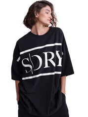 T-shirt Nero Superdry