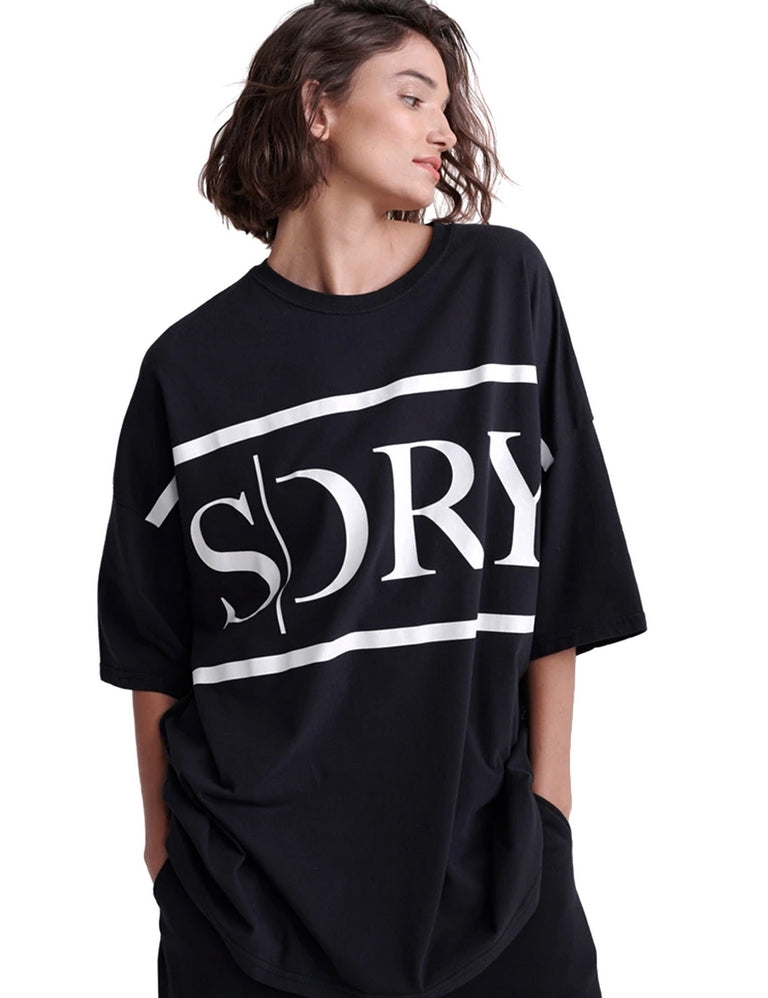 T-shirt Nero Superdry