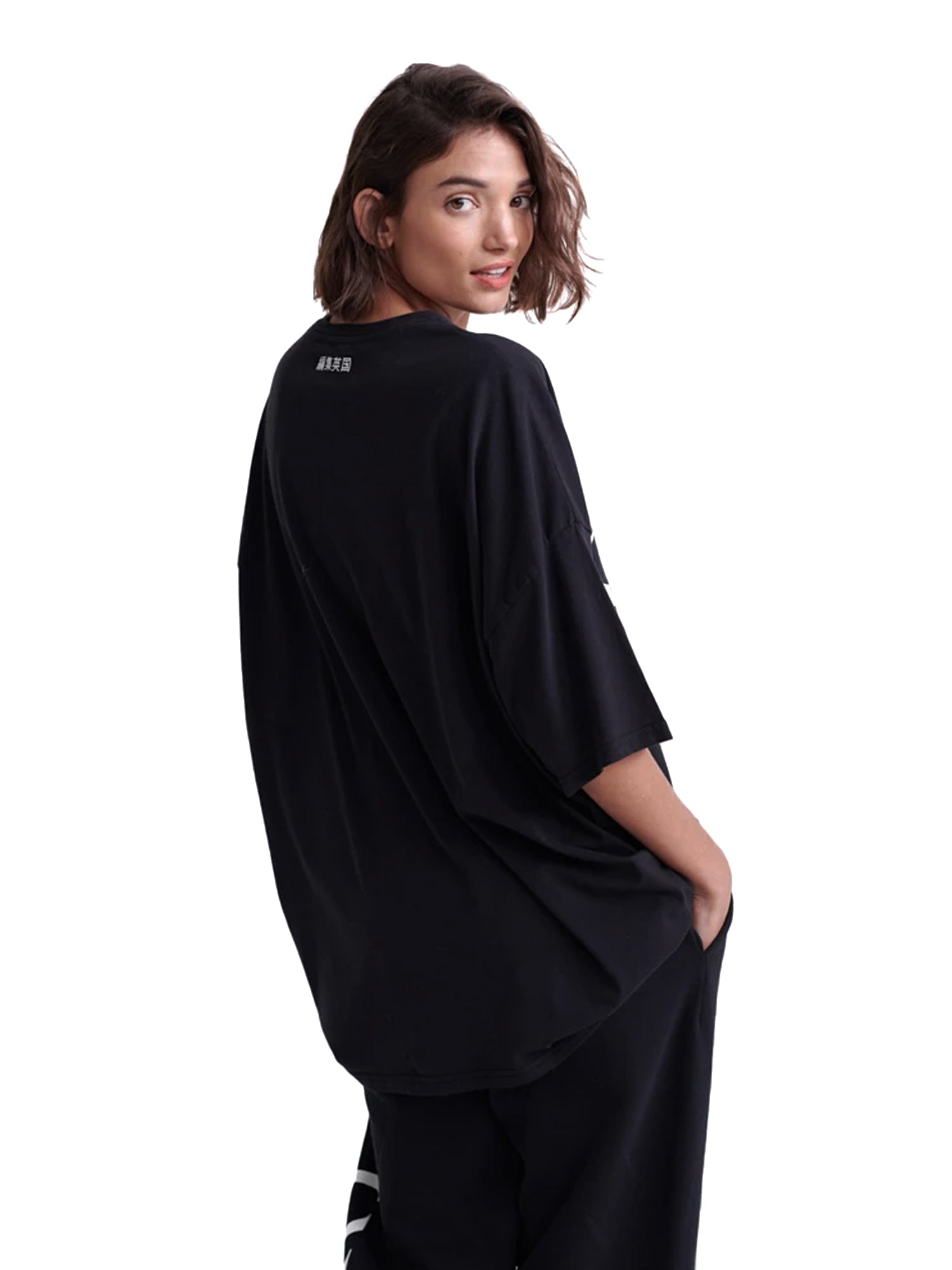 T-shirt Nero Superdry