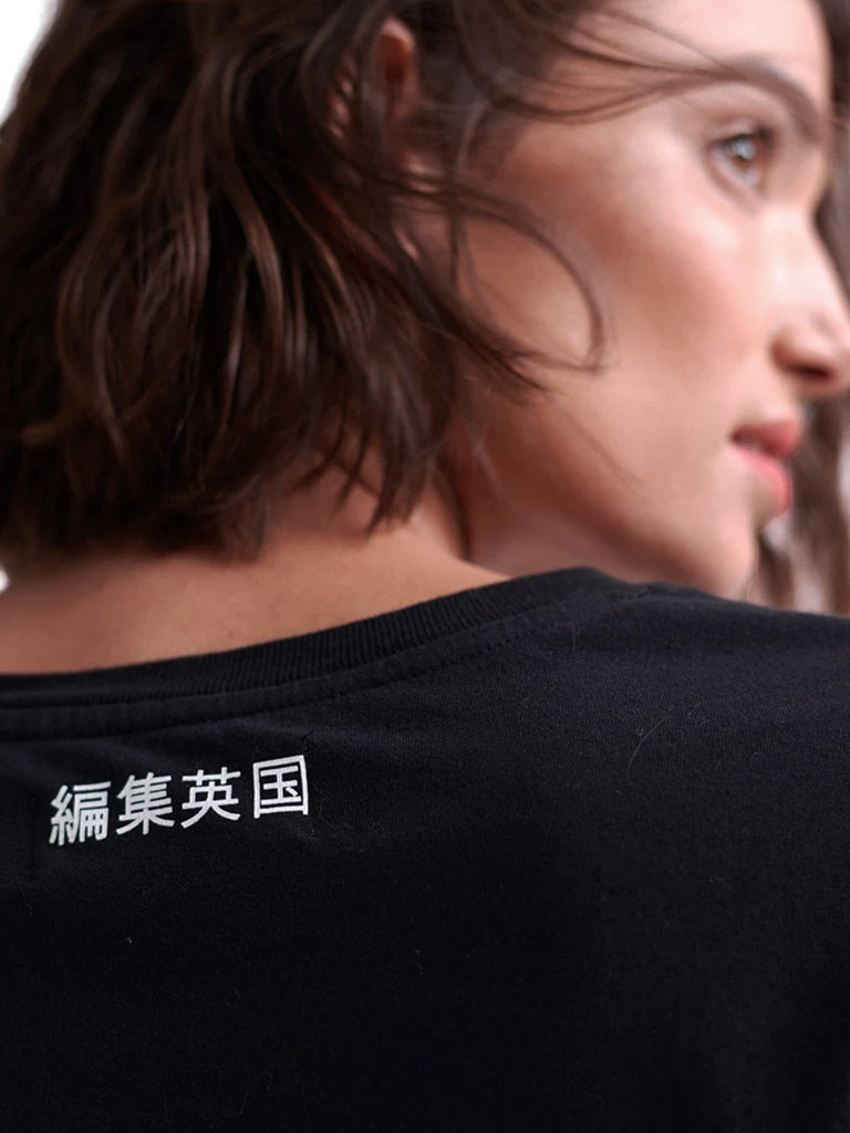 T-shirt Nero Superdry