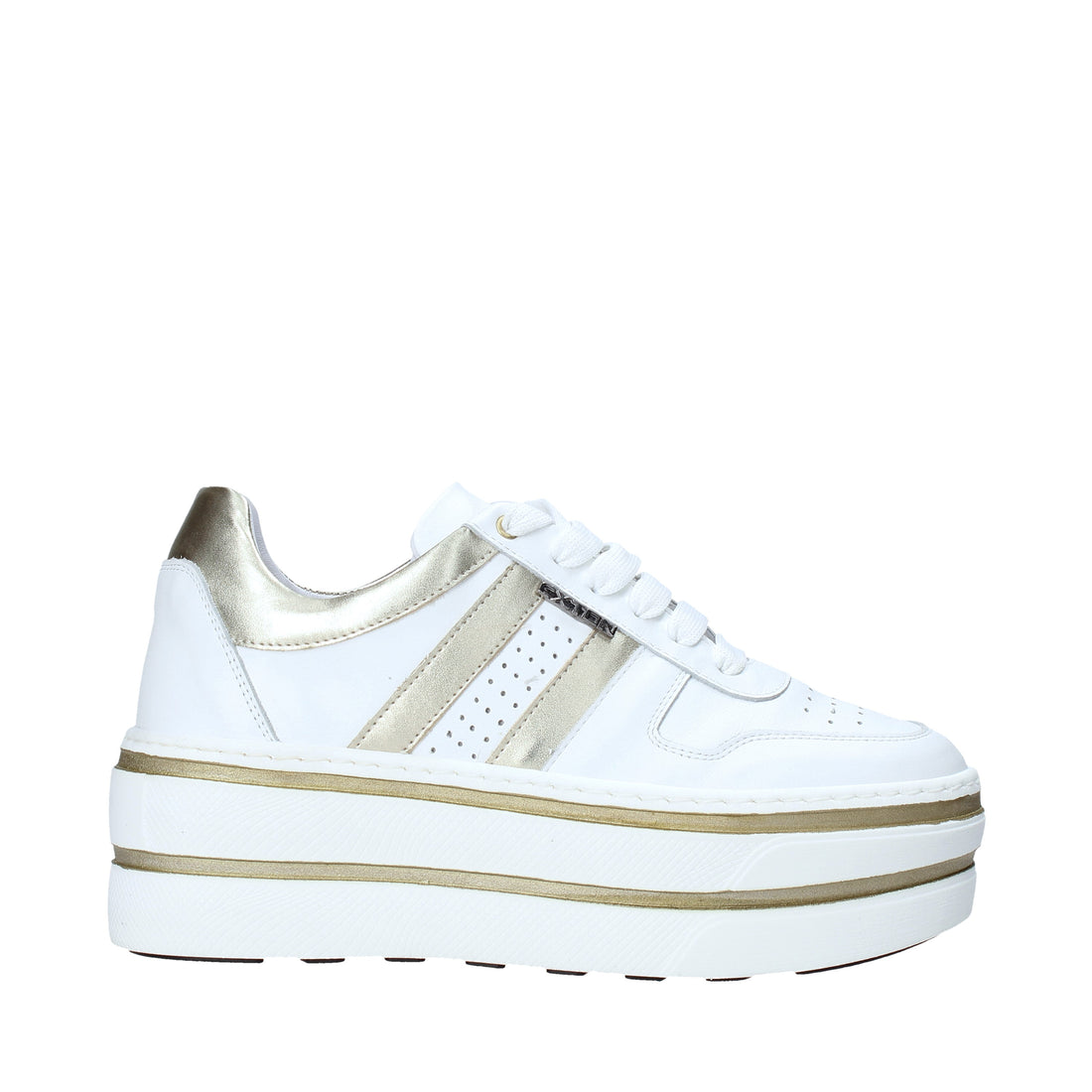 Sneakers Bianco Oro Exton