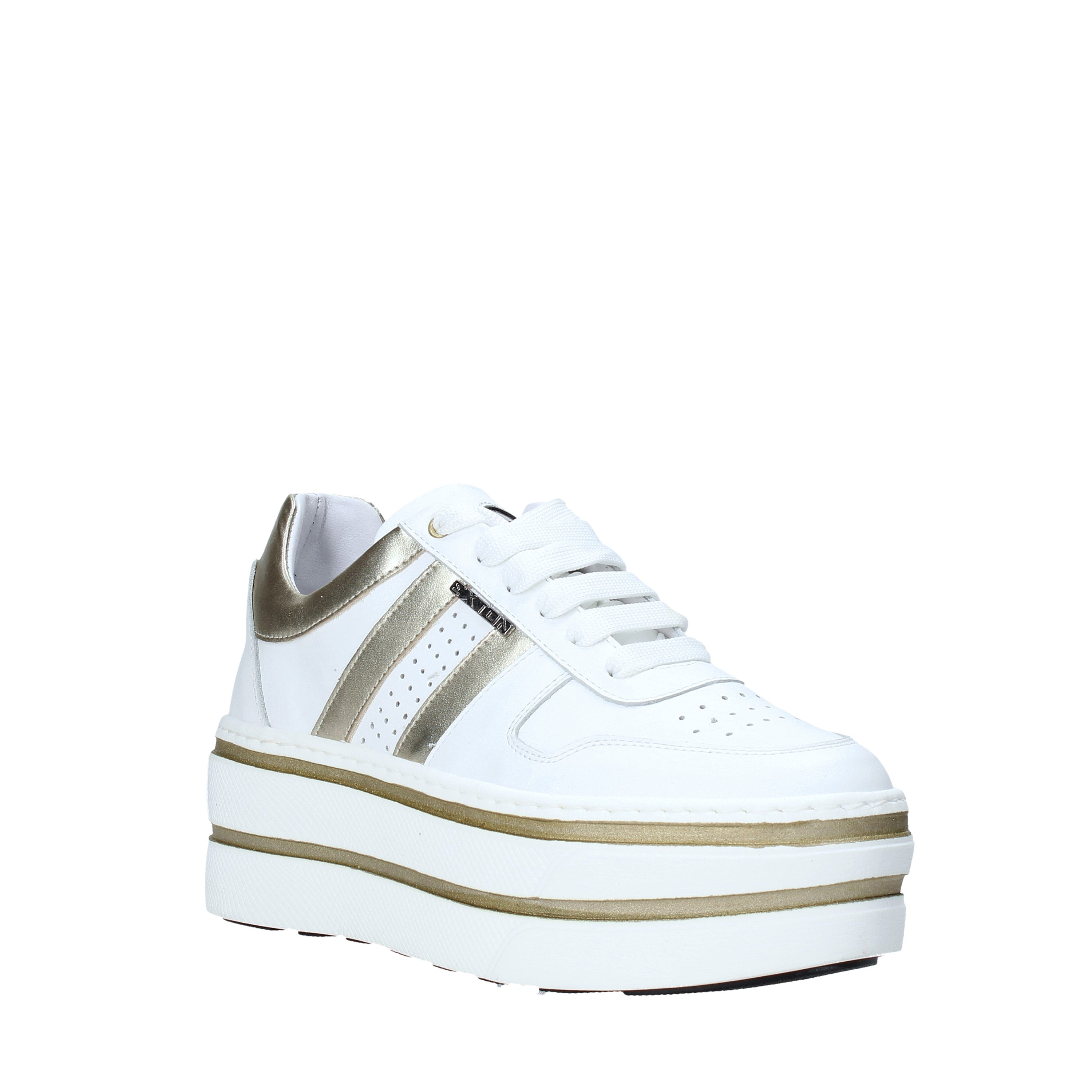 Sneakers Bianco Oro Exton