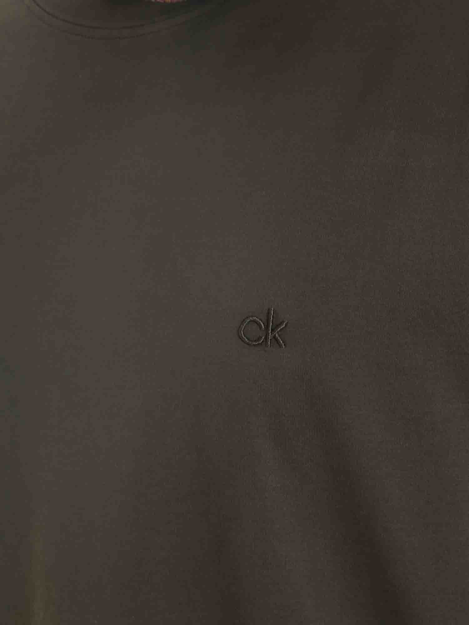 T-shirt Verde Calvin Klein