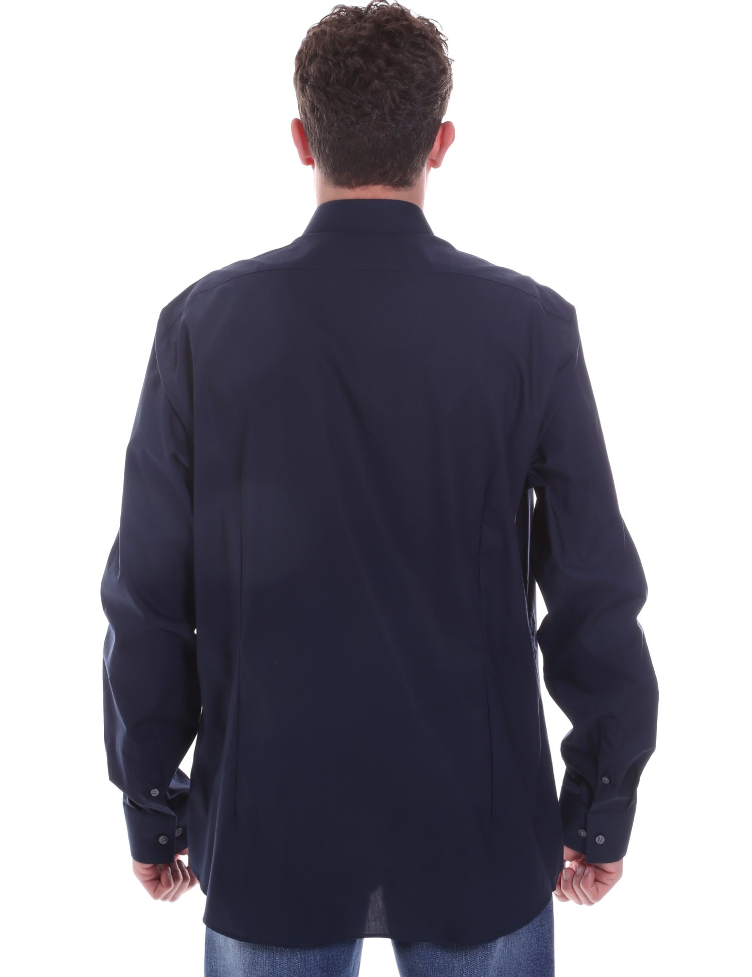 Camicie Blu Calvin Klein