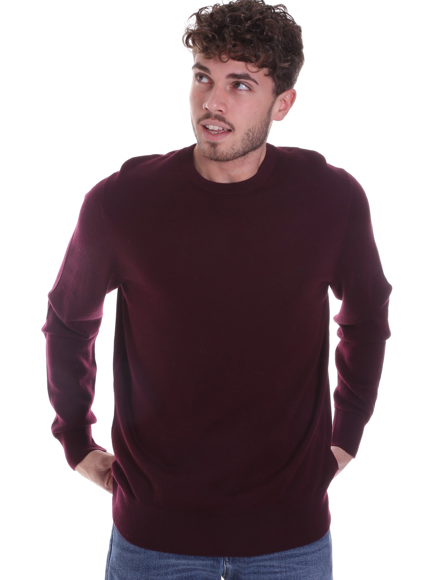 Maglioncini Rosso Calvin Klein