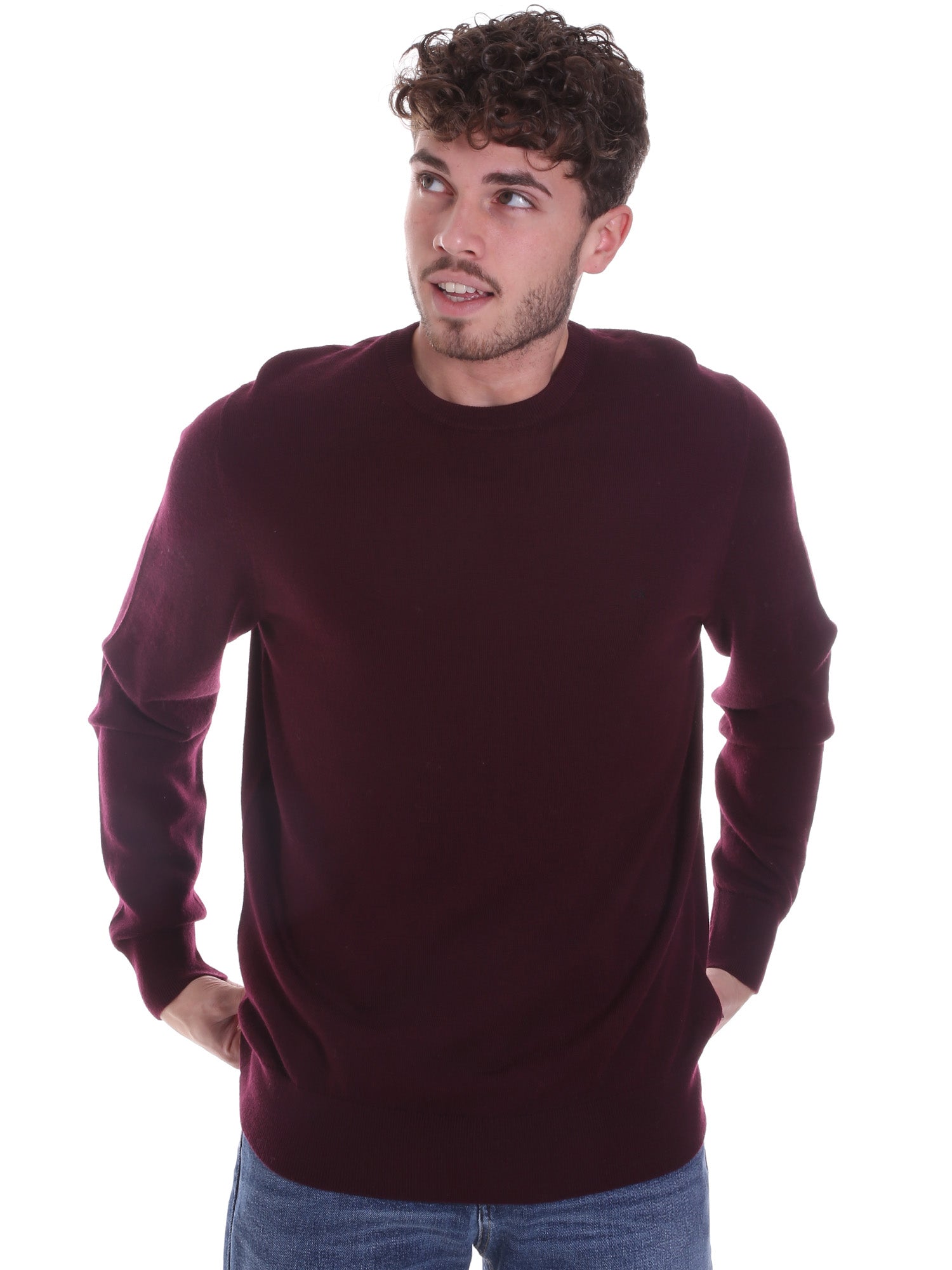 Maglioncini Rosso Calvin Klein